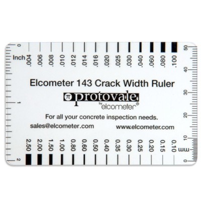 英國易高ELCOMETER 143 裂紋寬度標尺