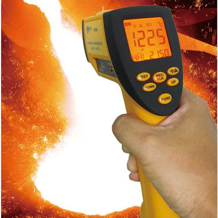 200℃~2150℃鋼水、鐵水、銅水冶金專用紅外測溫儀